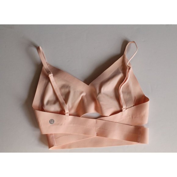 Lululemon Happy Warrior Bra *A/B Cup Ballet Slipper Size 4 Customizable Ultralu - Picture 4 of 5